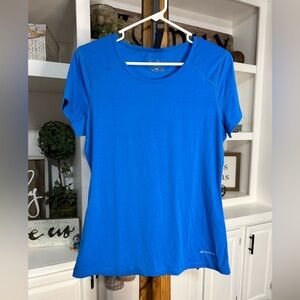 Women's Blue Athletic Top